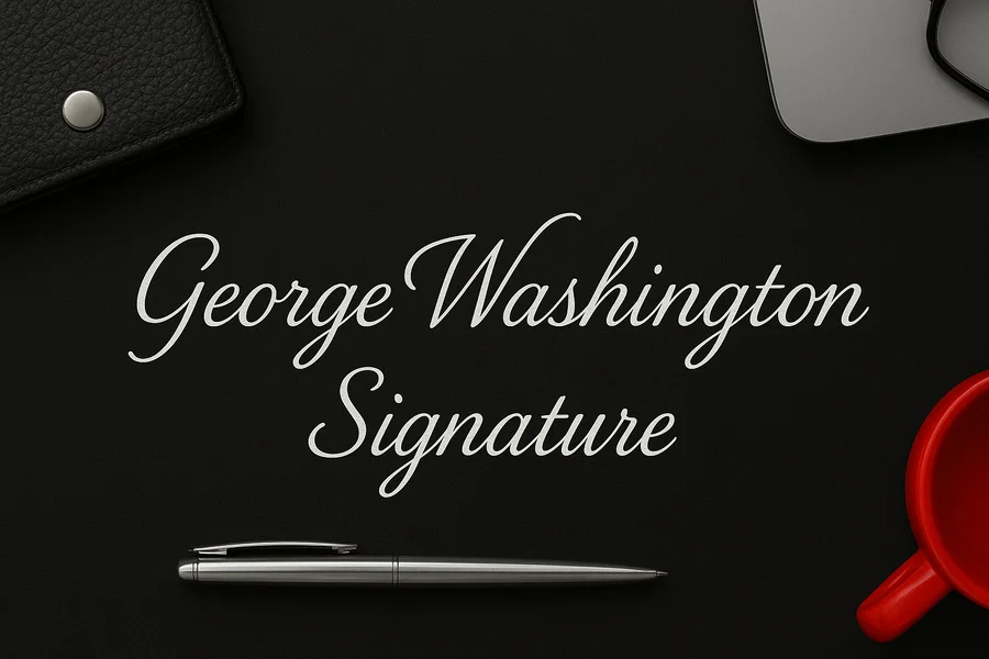 乔治-华盛顿签名1