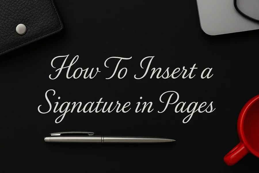 如何在页面中插入签名